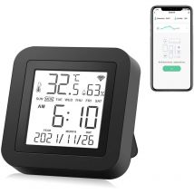 Smart WiFi IR Télécommande WIFI Capteur de température et d'humidité Contrôleur IR universel Tuya Hygromètre d'intérieur Thermomètre Capteur App