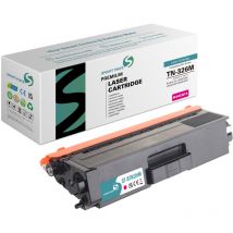 SmartMate wiederaufbereitete Laser Toner Patrone für Brother TN-326M Magenta
