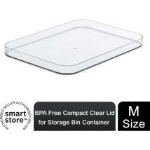 Orthex Sweden Ab - SmartStore bpa Free Compact Clear Lid For Storage Bin Container, Size m