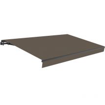 Smartsun Manuelle Markise Classic Dark 3x2 Taupe Außenmarkise Polyestergewebe