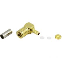 SMB-Steckverbinder Kupplung, gewinkelt 50 ω 1 St. - Tru Components