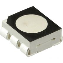 CREE CLP6C-FKB-CM1Q1H1BB7R3R3 SMD-LED PLCC6 Rot, Grün, Blau 915 mcd, 1820 mcd, 457.5 mcd 120 ° 20 m