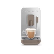Smeg - Machine à café automatique avec broyeur et buse intégré Taupe Mat