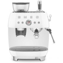 Machine à café combinée Expresso Années 50 blanc - Smeg