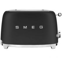 Toaster 2 tranches années 50 noir mat - Smeg
