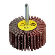 Klingspor - Smerigliatrice a ventola km 613 Ø30xH10mm K.80 gambo in corindone-d.6mm (Per 10)