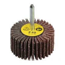 Smerigliatrice a ventola km 613 Ø30xH15mm K.120 albero in corindone-D.6mm Klingspor Per 10)