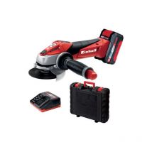 Smerigliatrice ang batteria te-ag18 li kit Einhell volt 18 ah 3 + valigia Einhell