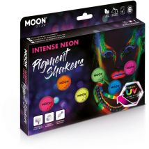 Intense Neon uv Pigment Shakers – Leuchtende Farbe für Gesicht & Körper - Smiffys