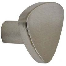 Garderobenhaken aus gebürstetem Stahl – 12cm – 10,5cm – 5cm – 5kg – EVOLUDIS