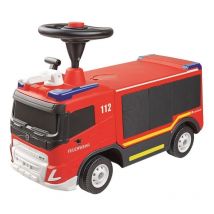 Smoby - Big Camion de Pompier lance a eau - Volant avec klaxon - Fonction lance a eau - H 440mm - Dés 2 ans - Fabriqué en Europe