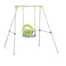 Smoby - Portique métal 1er âge Baby Swing - Hauteur 120 cm - Arceau de sécurité