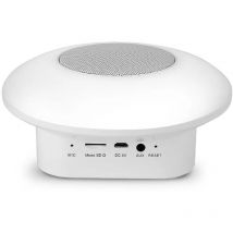 Smooz disc - lampada da tavolo rgb ricaricabile con altoparlante bluetooth