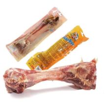 Osso di Prosciutto Grande per Cani – Snack Naturale – 12 Confezioni da 300-390g – Croci