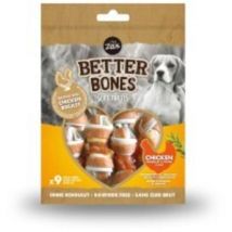 Snacks suaves envueltos en carne para perros Zoë Better Bones