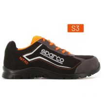 Sparco 07522NRGR Nitro Didier ESD S3 SRC Sicherheitsschuh, Grau/Schwarz, 45