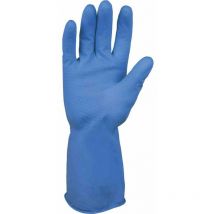 Haushalts-Handschuh Prima Größe l blau Latex - Blau
