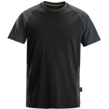 T-Shirt Premium 2550 schwarz-stahlgrau Gr. m