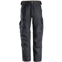 AllroundWork Canvas+ Stretch Arbeitshose 6324 Gr. 50 stahlgrau - Snickers Workwear