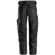 Snickers Workwear - Allroundwork Canvas+ Stretch Arbeitshose 6324 Gr. 52 Schwarz