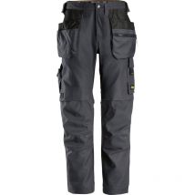 Stretch-Arbeitshose Canvas+ 6224 stahlgrau Gr. 46