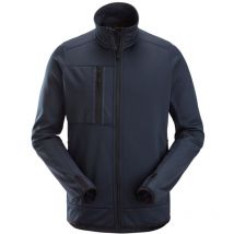 AllroundWork, Fleece Arbeitsjacke mit Reißverschluss 8059 Gr. xxl stahlgrau - Snickers Workwear