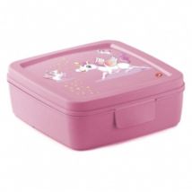 Porta Pasto Sandwich Box Unicorno Rosa - Snips