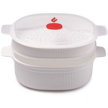 Vaporiera Microonde Bianca Lt.4 000851