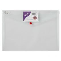 Polyfile id Wallet File Polypropylene A4 Clear (Pack 5) - Snopake