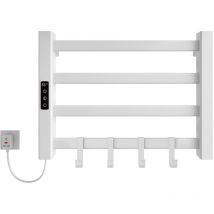 SNQ - Portasciugamani Elettrico 550x450mm Portasciugamani Riscaldato Portasciugamani Elettrico Intelligente IP24 Impostazione della Temperatura
