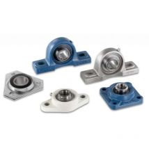 Flanschlager-Gehäuseeinheiten UCF216 80 mm viereckig