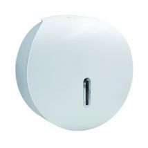 Ferrari Srl - Distributeur de papier hygiénique en abs, finition blanc/gris l 293 x p 1365 x h 298 mm