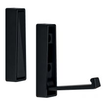 So-tech - Crochet porte-cintres mural Bari - hauteur 80 mm largeur 20 mm profondeur 15 mm finition chromé - synercia