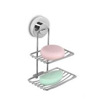 Soap Dish For Shower With Suction Cup, Shower Soap Holder, Stainless Steel Bar Soap Holder
