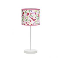Fabrilamp - Sobremesa bosque flores colores 1xe14 39x17d