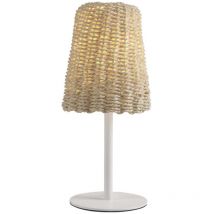 Ilajp - Sobremesa modelo Soto acabado blanco 28cm(alto) 13cm(ancho) 13cm(fondo)