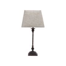 Lampe À Poser Percasol 1xe27 Brun Rustique 52x25x25 Cm