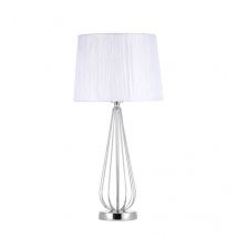 Sobremesa Robina E27 cromo blanco