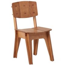 Sobuy - HFST01-BR Küchenstuhl Stuhl Schreibtischstuhl Bürostuhl mit Rücklehne Arbeitsstuhl Kinderstuhl Sitzhöhe 46cm Blau bht ca. 44,5x86x61cm