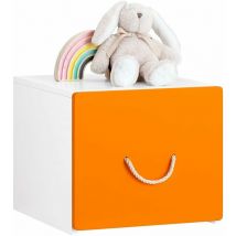 Toy Chest Toy Box Storage Cabinet,KMB74-W - Sobuy