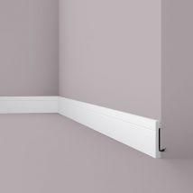 Sockelleiste NMC FD2 wallstyl Noel Marquet Zierleiste Stuckleiste Zeitloses Klassisches Design weiß 2 m