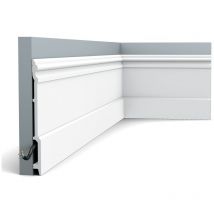 4-Meter-Paket Elegante hohe Sockelleiste mit raffinierten Details SX191