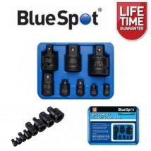 Blue Spot Tools - BlueSpot 8pce Impact Socket Converter Reducer Adapter Set 1/2' 1/4' 3/8' 3/4' 1'