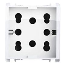 Simón Urmet Nea zócalo multiestándar 2 de doble cara y 1 schuko ice 10311/2BG