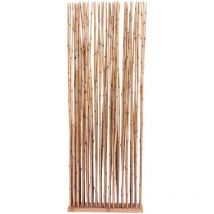 Aubry Gaspard - Paravent en bois et tiges de bambou
