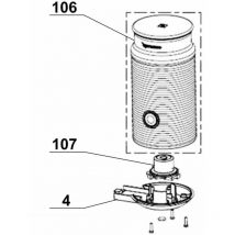 Socle aeroccino (Repère 4)