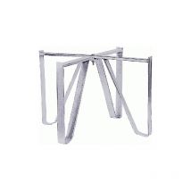 Inferramenta - Socle en acier h 30 cm pour futs alimentaires de 400/500 lt 78 cm pied support accessoire pour fut de fut