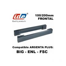 Socle frontal armoire argenta plus hauteur 100 ou 200mm - Format du socle - Socle frontal - H100mm pr armoire largeur 800mm