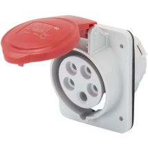 10 Degrés IP54 3P+N+E 16A 380-415V Red Screw Wiring