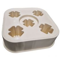 Socle récupérateur (UB02421) à eau Cubique 1000 litres - Beige